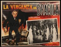 3y571 VOODOO MAN Mexican LC '44 hypnotized women, Aguirre Tinoco border art of Bela Lugosi!