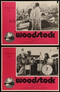 3y516 WOODSTOCK 8 Mexican LCs '70 performers at the most famous epic rock & roll concert!