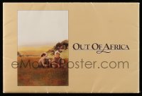 3y128 OUT OF AFRICA 10x15 photo portfolio '85 contains 6 color prints, For Your Consideration!!