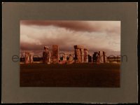 3y341 STONEHENGE 8x12 matted color photo '90s the legendary prehistoric English monument!