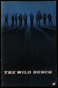 3y087 WILD BUNCH pressbook '69 Sam Peckinpah cowboy classic, William Holden & Ernest Borgnine