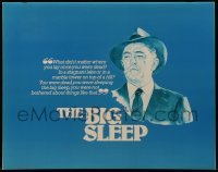 3y393 BIG SLEEP promo brochure '78 Robert Mitchum & sexy Candy Clark, directed by Michael Winner!