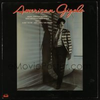 3y261 AMERICAN GIGOLO soundtrack record '80 original music from Richard Gere/Paul Schrader movie!