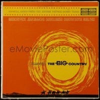 3y262 BIG COUNTRY soundtrack record '60 Saul Bass art, music from the William Wyler classic!