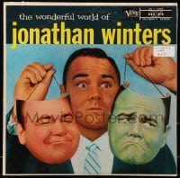 3y283 JONATHAN WINTERS record '86 The Wonderful World of Jonathan Winters comedy act!