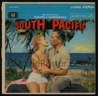 3y299 SOUTH PACIFIC soundtrack record '58 original music from the Rodgers & Hammerstein musical!