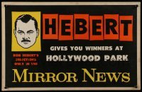 3y370 BOB HERBERT 14x21 special '50s gives you winners at Hollywood Park, Mirror News!