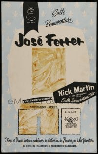 3y355 JOSE FERRER stage show Canadian WC '68 performing with Nick Martin at the Salle Bonaventure!