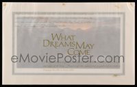 3y146 WHAT DREAMS MAY COME signed limited edition 14x22 art print '98 by artist Stephen Hannock!