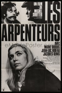 3y468 SURVEYORS Swiss '72 Michel Soutter's Les Arpenteurs, Marie Dubois, Jean-Luc Bideau!