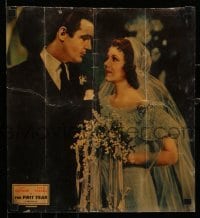 3y167 FIRST YEAR 2 jumbo LCs '32 close up of Janet Gaynor by herself & with Charles Farrell!