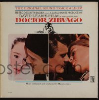3y272 DOCTOR ZHIVAGO mono soundtrack record '65 original music from the David Lean English epic!