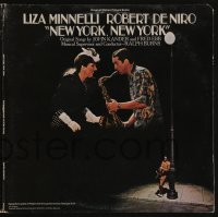 3y291 NEW YORK NEW YORK soundtrack record '77 Robert De Niro, Liza Minnelli, Martin Scorsese