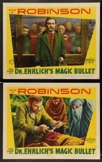 3z917 DR. EHRLICH'S MAGIC BULLET 2 LCs '40 Edward G. Robinson searches for a cure for syphilis!