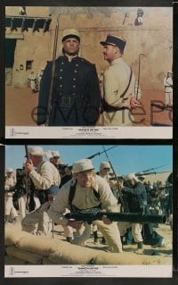 3z011 MARCH OR DIE 10 English LCs '76 Gene Hackman, Terence Hill, French Foreign Legion!