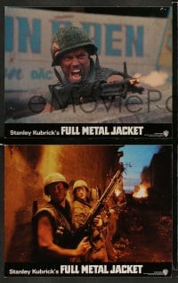 3z577 FULL METAL JACKET 6 English LCs '87 Stanley Kubrick Vietnam War movie, Modine, D'Onofrio!