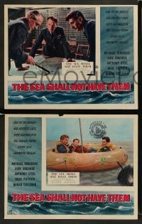 3z676 SEA SHALL NOT HAVE THEM 5 English LCs '55 British soldiers Michael Redgrave & Dirk Bogarde!