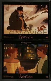 3z009 ANASTASIA 10 LCs '97 Don Bluth cartoon about the missing Russian princess!