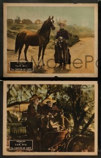 3z638 CANYON OF LIGHT 5 LCs '26 great images of western cowboy Tom Mix, Tony the Wonder Horse!
