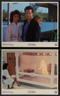 3z081 COCOON THE RETURN 8 LCs '88 Courtney Cox, Don Ameche, Wilford Brimley, Hume Cronyn