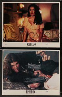 3z561 DESPERADO 6 LCs '95 Antonio Banderas, sexy Salma Hayek, directed by Robert Rodriguez!