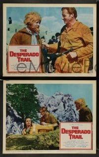 3z808 DESPERADO TRAIL 3 LCs '66 Lex Barker as Old Shatterhand, where murder rides with outlaw greed