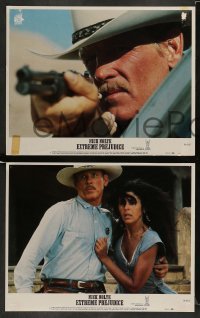 3z471 EXTREME PREJUDICE 7 LCs '86 cowboy Nick Nolte, Powers Boothe, Walter Hill directed!