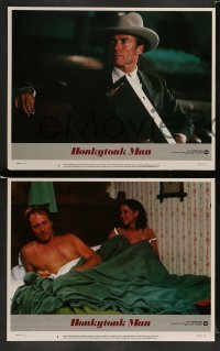 3z209 HONKYTONK MAN 8 LCs '82 Clint Eastwood & his son Kyle Eastwood!