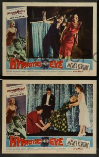 3z223 HYPNOTIC EYE 8 LCs '60 Jacques Bergerac, Merry Anders, sexy Allison Hayes!