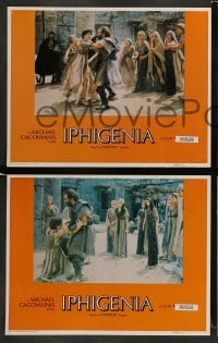 3z662 IPHIGENIA 5 LCs '78 Michael Cacoyannis' Ifigeneia, based on the tragedy by Euripides, Greek!