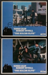 3z249 KILLER ELITE 8 LCs '75 James Caan, Robert Duvall, directed by Sam Peckinpah!