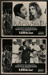 3z595 LEO THE LAST 6 LCs '70 images of Marcello Mastroianni, sexy Billie Whitelaw, John Boorman!