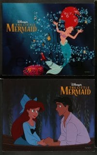 3z596 LITTLE MERMAID 6 LCs R98 Ariel & cast, Disney underwater cartoon!