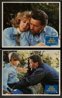 3z281 MAN, WOMAN & CHILD 8 LCs '83 Martin Sheen never knew he had a son, Blythe Danner!