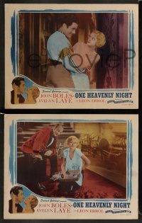 3z504 ONE HEAVENLY NIGHT 7 LCs R44 beauty Evelyn Laye led John Boles into an impostor's arms!