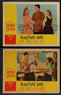 3z351 ROCK-A-BYE BABY 8 LCs '58 Jerry Lewis, Marilyn Maxwell, Reginald Gardiner