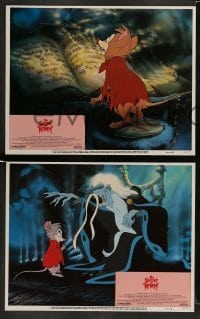 3z365 SECRET OF NIMH 8 LCs '82 Don Bluth, cool mouse fantasy cartoon!
