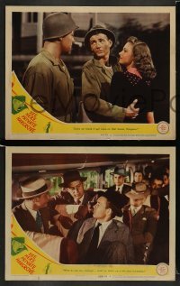 3z619 SEE HERE PRIVATE HARGROVE 6 LCs '44 Robert Walker, Donna Reed, Wills, WWII soldiers!