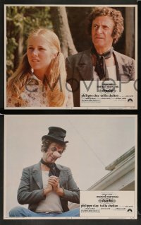 3z369 SHANKS 8 LCs '74 William Castle, cool images of French mime Marcel Marceau!