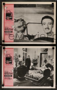 3z622 SHOT IN THE DARK/PINK PANTHER 6 LCs '66 great images of Peter Sellers & sexy Elke Sommer!