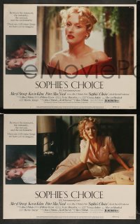3z385 SOPHIE'S CHOICE 8 LCs '82 Alan J. Pakula directed, Meryl Streep, Kevin Kline, Peter MacNicol!