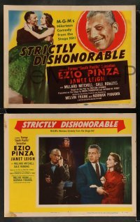 3z396 STRICTLY DISHONORABLE 8 LCs '51 what are Ezio Pinza's intentions toward Janet Leigh?