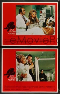 3z397 SUCH GOOD FRIENDS 8 LCs '72 Dyan Cannon, directed by Otto Preminger, Saul Bass border art!
