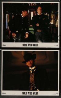 3z445 WILD WILD WEST 8 LCs '99 Will Smith, Kevin Kline, sexy Salma Hayek, Kenneth Branagh!