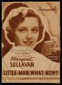 4a147 LITTLE MAN WHAT NOW herald '34 Margaret Sullavan & Montgomery survive The Depression!