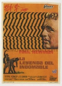 4a701 COOL HAND LUKE Spanish herald '68 Paul Newman prison escape classic, great artwork!