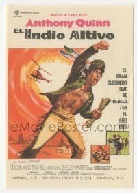 4a734 FLAP Spanish herald '71 art of Native American Anthony Quinn, you have been warned!