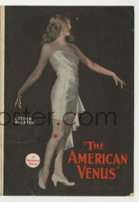 4a018 AMERICAN VENUS herald '26 Louise Brooks shown, Miss America, Esther Ralston & ideal woman!