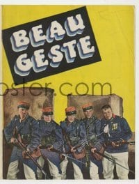 4a023 BEAU GESTE herald '26 great images of Ronald Colman & French Foreign Legionnaires!