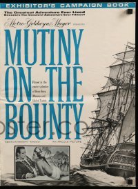 4a456 MUTINY ON THE BOUNTY pressbook '62 Marlon Brando, directed by Lewis Milestone!